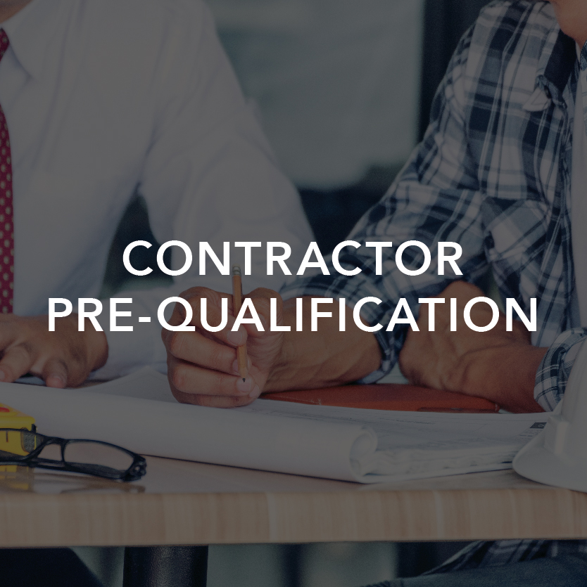 Contractor Pre-Qualification
