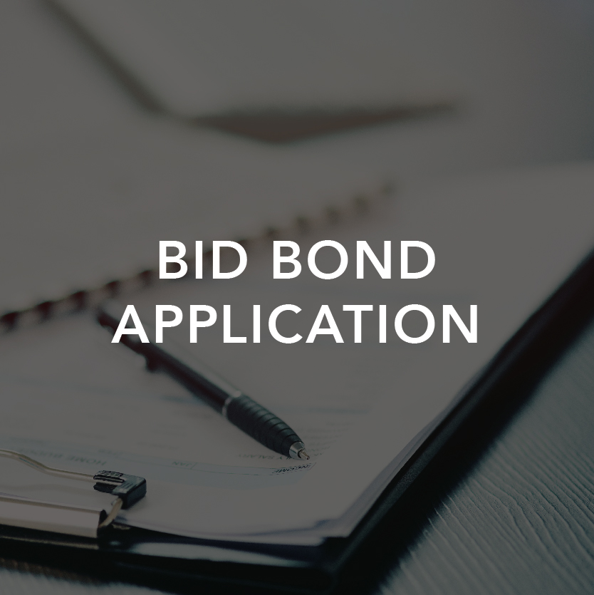 Bid Bond Application